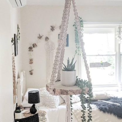 Macramé fiori in stile nordico