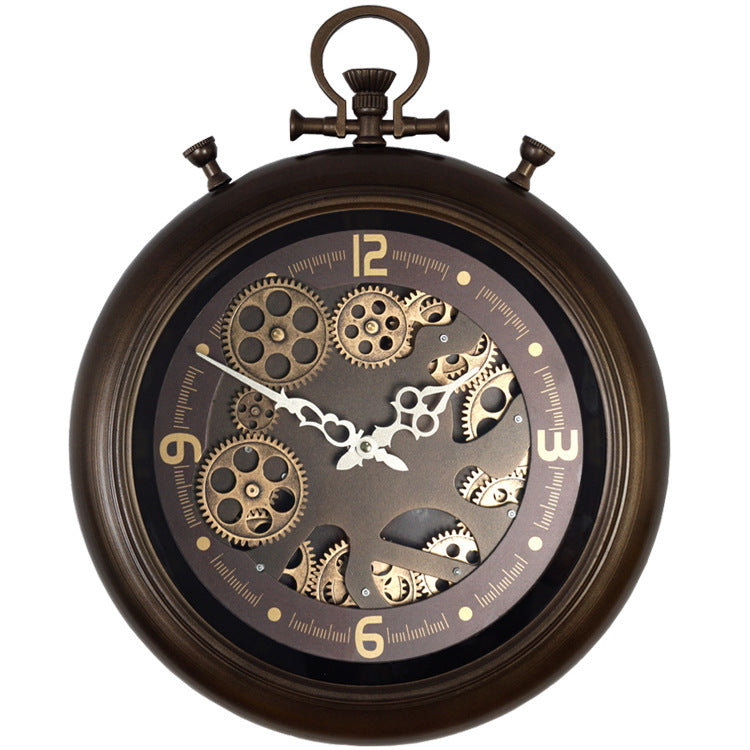 Orologio da parete Steampunk ingranaggi