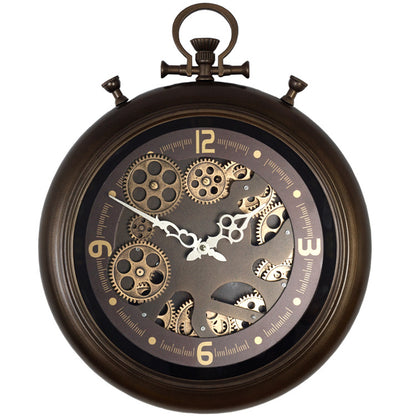 Orologio da parete Steampunk ingranaggi