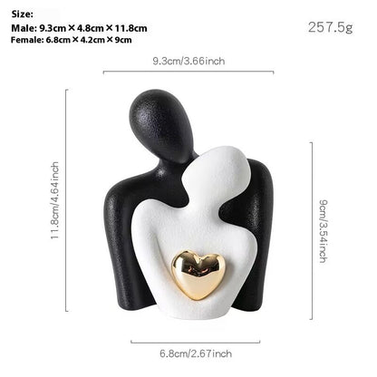Decorazione cuore oro