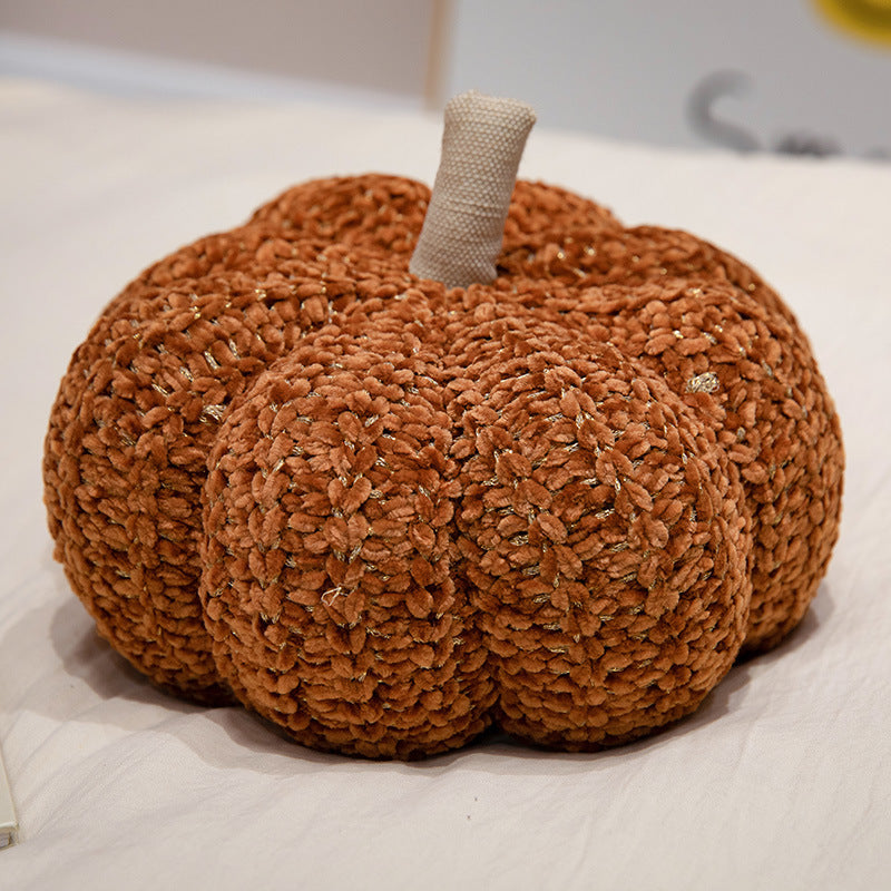 Cuscino zucca peluche