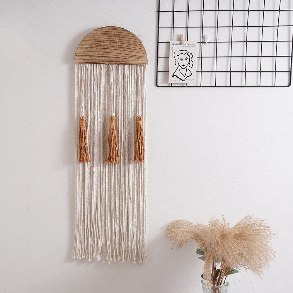 Arazzo bohemien con nappa