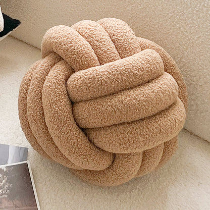 Cuscino Pompon Divano