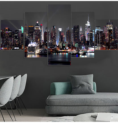 Tela Skyline Notturna