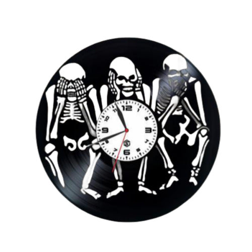 Orologio da parete Silhouette anime vinile
