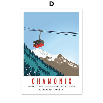 Quadro nordico frameless
