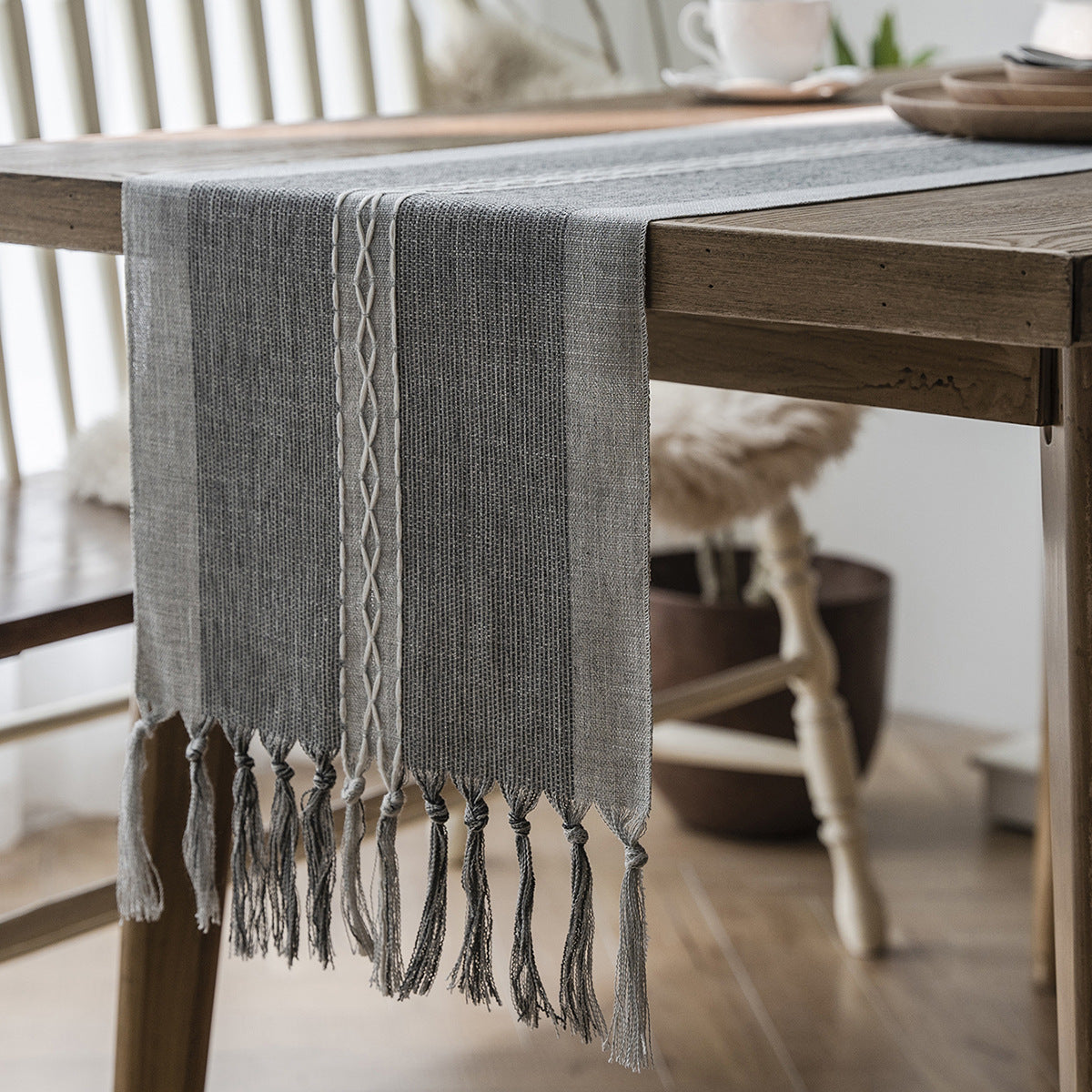 Tovaglia geometrica jacquard