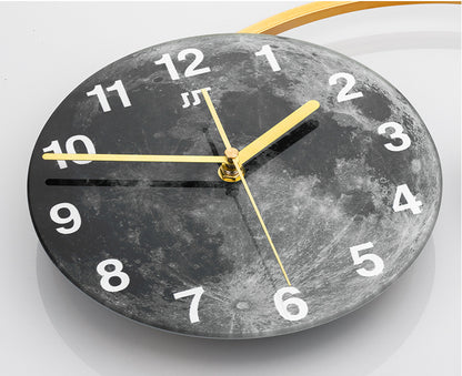 Orologio da parete Luna astronauta spaziale
