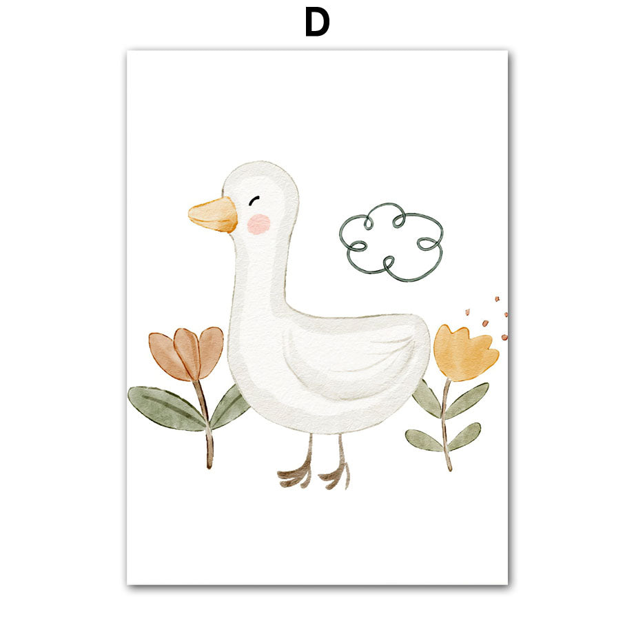 Quadro Animali boho