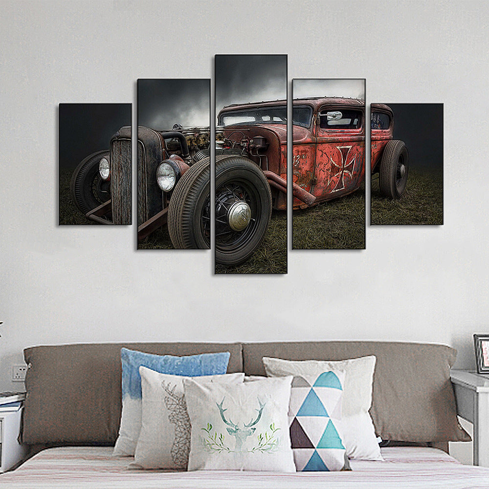Set 5 quadri artistici