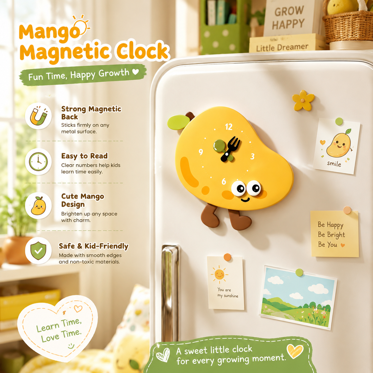 Orologio da parete Frutto mango