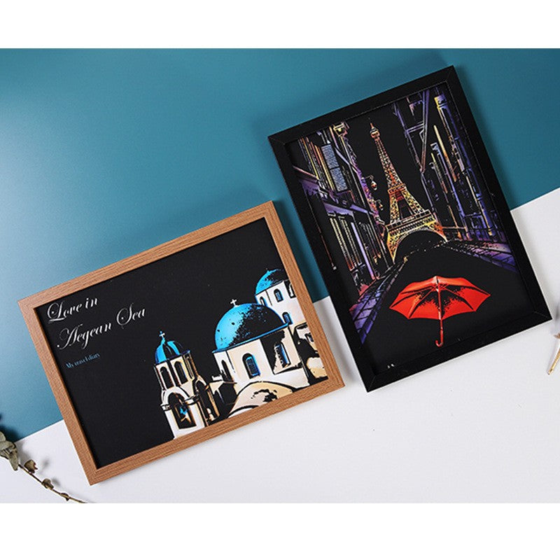 Quadro città notturna