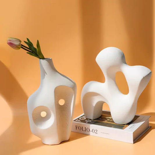 Scultura ceramica astratta
