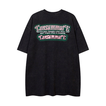T-shirt Uomo Stampa Dipinta