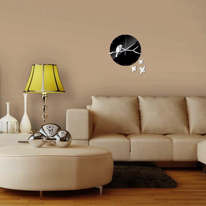 Orologio da parete Uccelli innamorati Love You