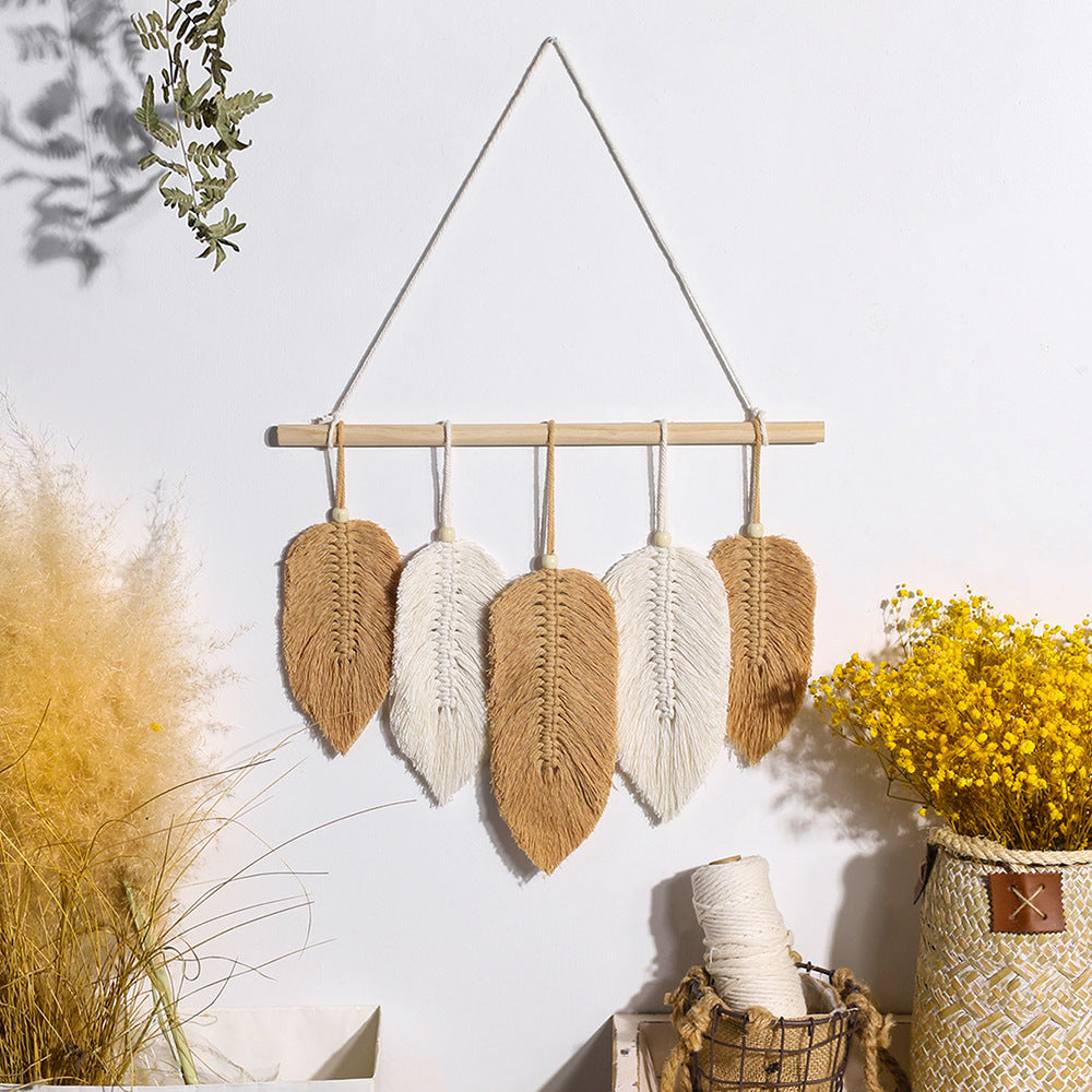 Arazzo cotone foglie