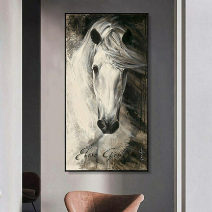 Quadro cavallo bianco
