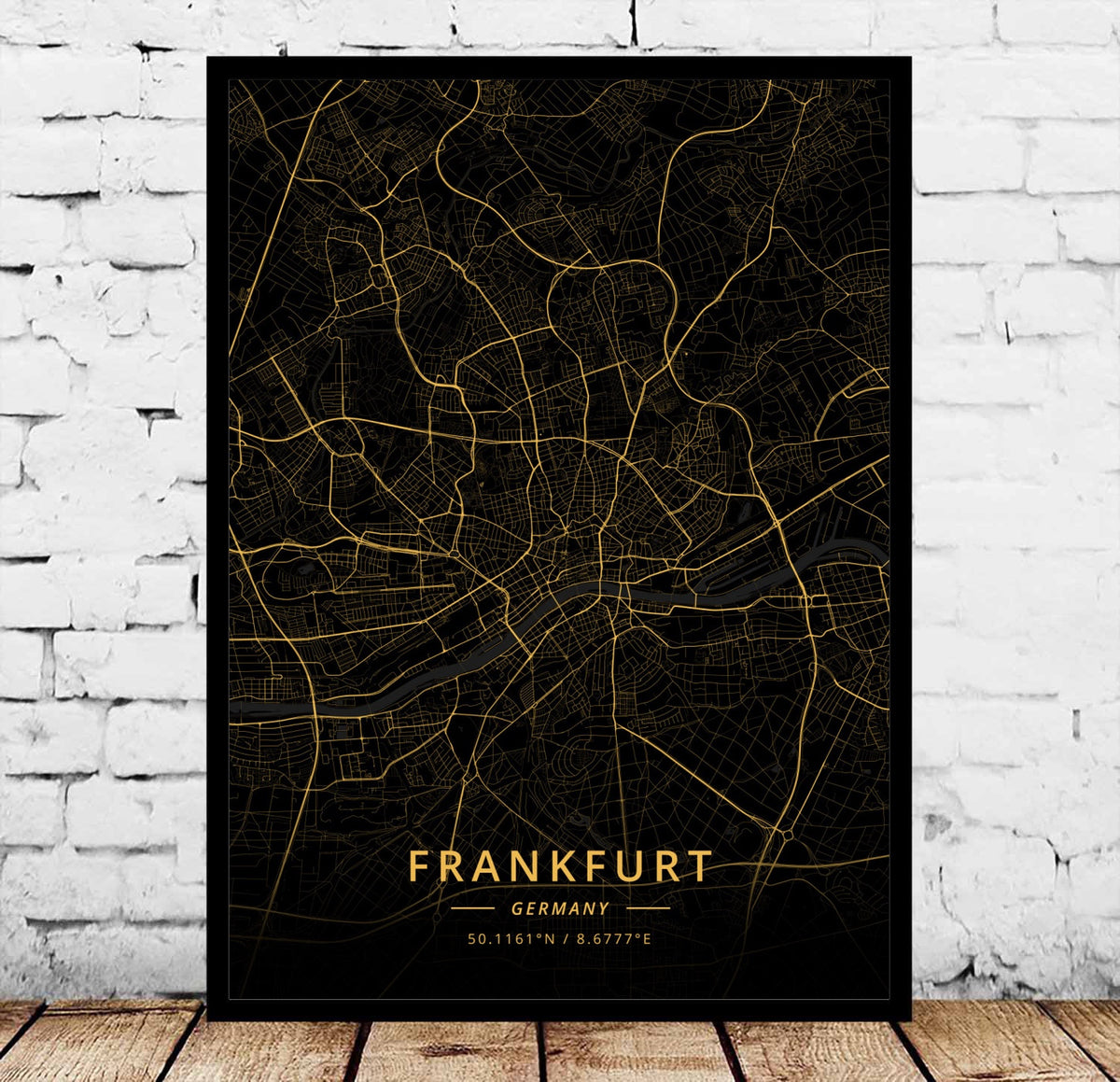 Poster Mappa di Essen