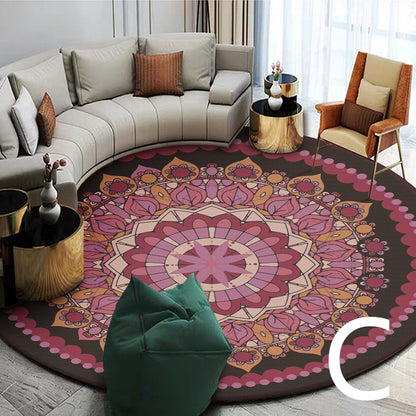Tappeto mandala stile etnico