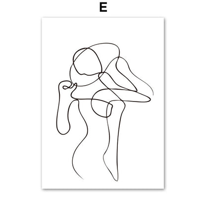Quadro astratto nordico