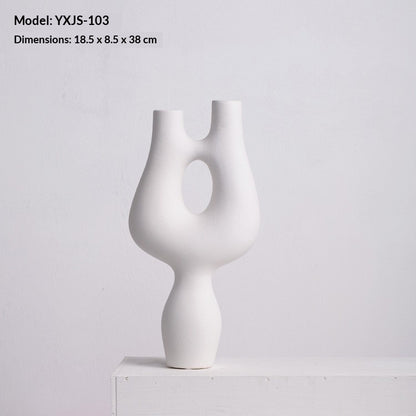 Scultura ceramica astratta