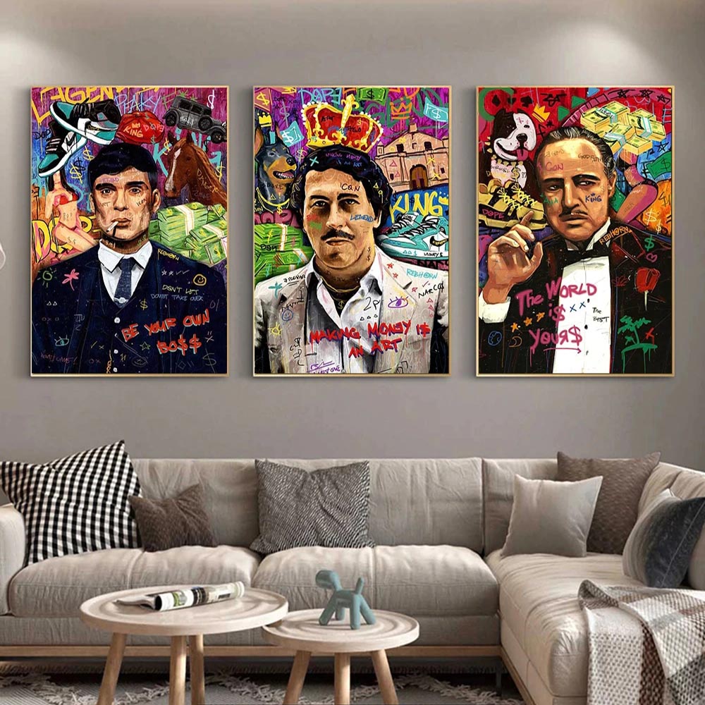 Poster Graffiti Moderno