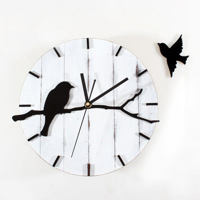 Orologio da parete Uccello ramo