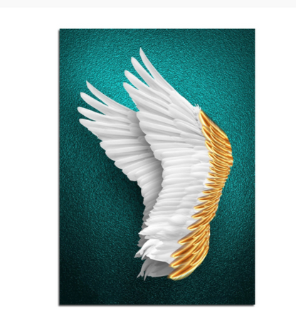 Poster farfalle dorate