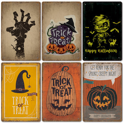 Quadro Halloween ferro