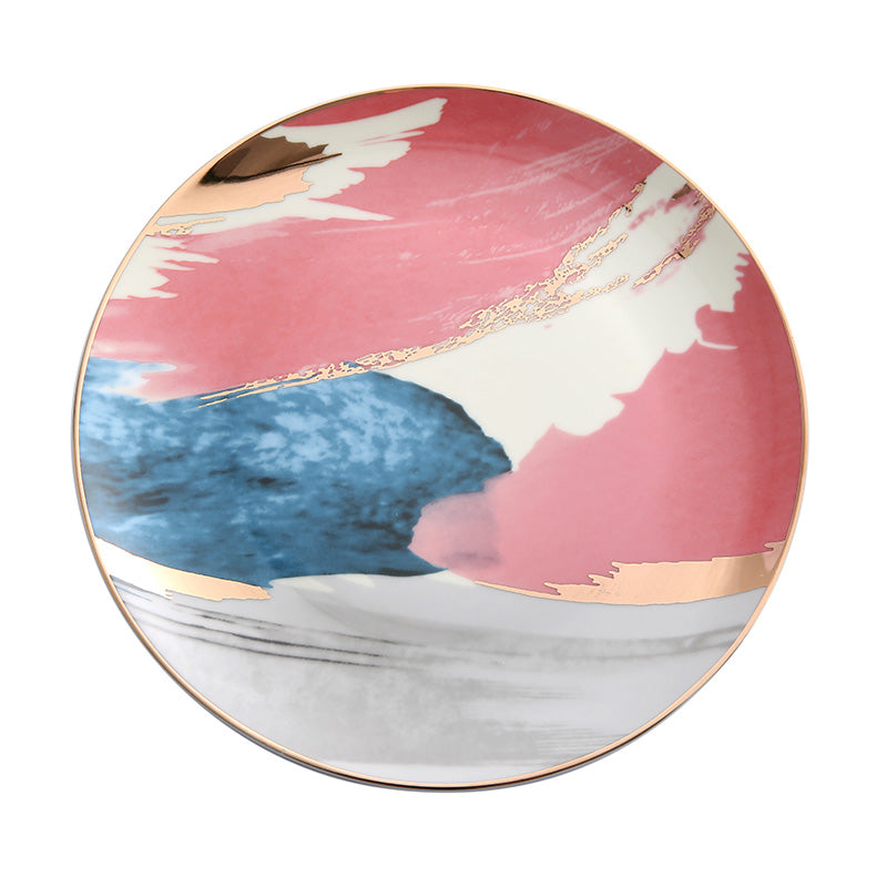 Piatto nuvola in ceramica
