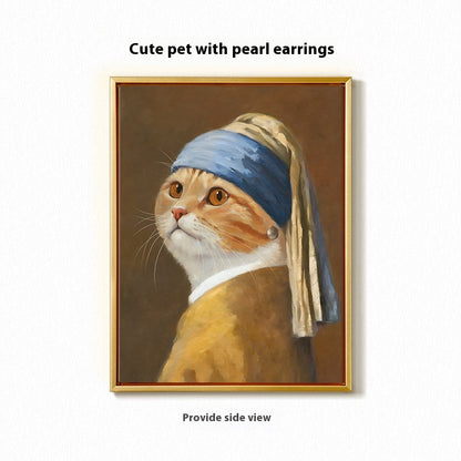 Ritratto personalizzato gatto o cane