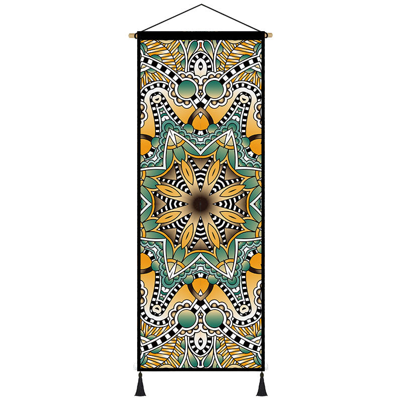 Quadro su tela Mandala indiani colorati