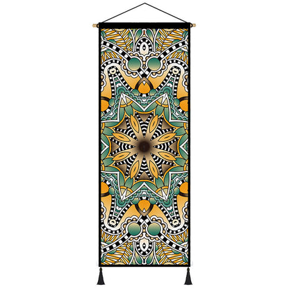 Quadro su tela Mandala indiani colorati