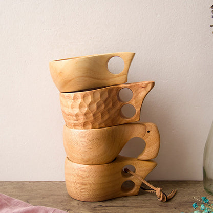 Tazza in legno