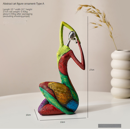 Ornamento con figura yoga