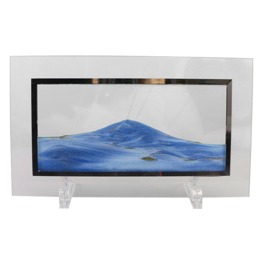 Quadro su tela Montagna blu