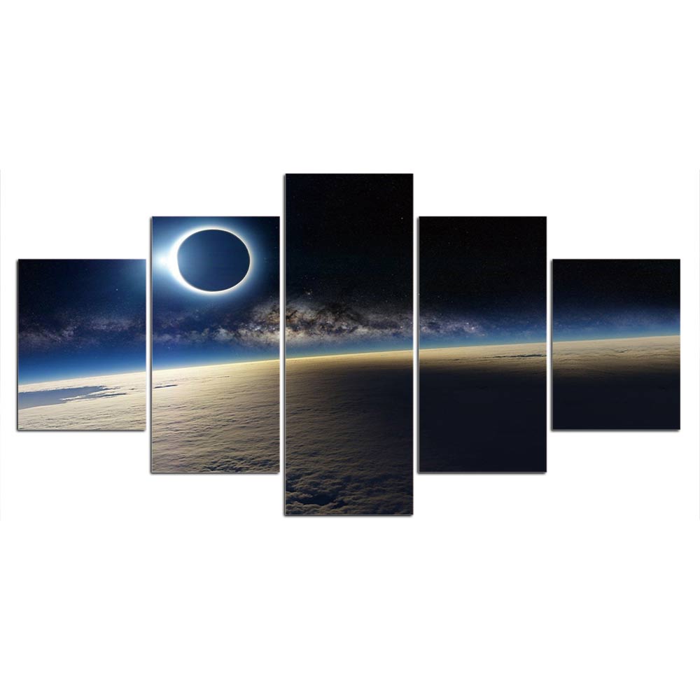 Adesivo murale Pianeti e nebulosa cosmica