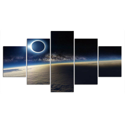 Adesivo murale Pianeti e nebulosa cosmica