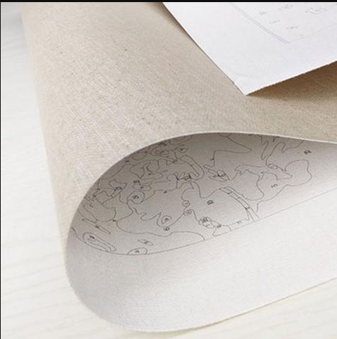 Kit dipingi con i numeri - fenicotteri