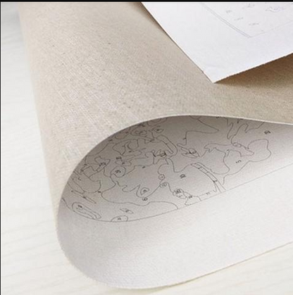 Kit dipingi con i numeri - fenicotteri