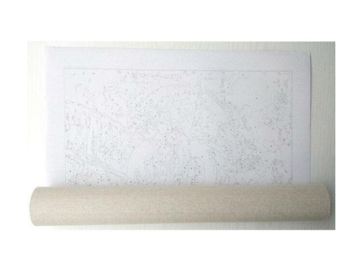 Quadro fai-da-te fiori uccelli