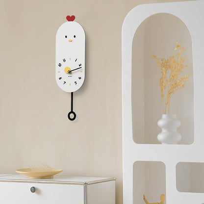 Orologio da parete Pulcino giallo