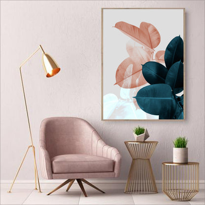 Quadro nordico floreale