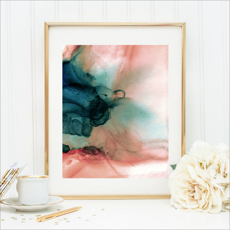 Quadro nordico floreale