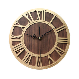 Orologio da parete Gatto su wc leggendo