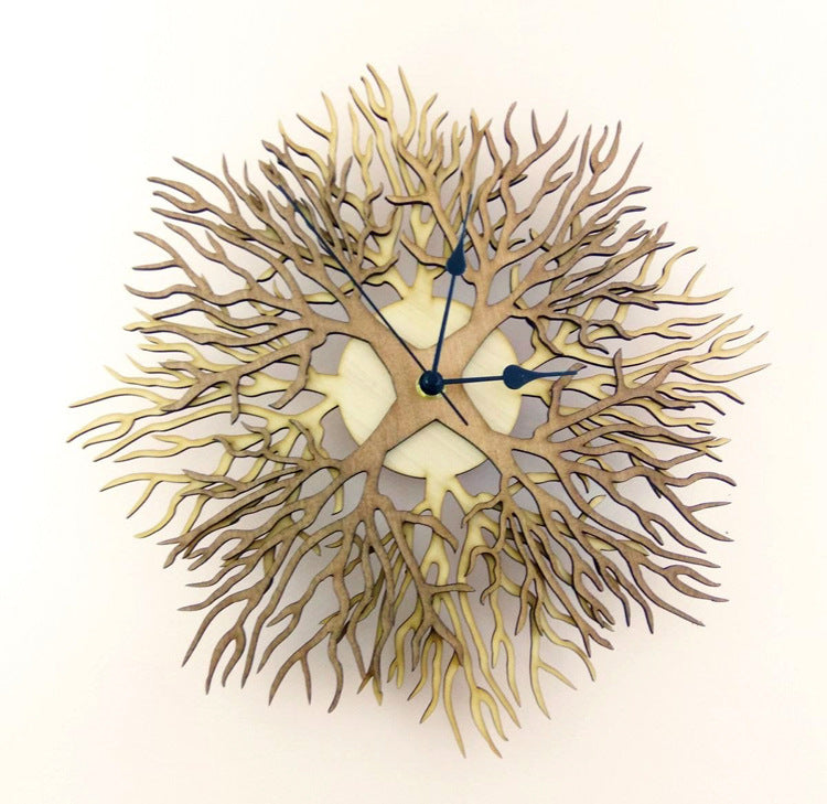 Orologio da parete Albero naturalistico