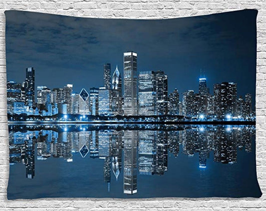 Arazzo Città di notte