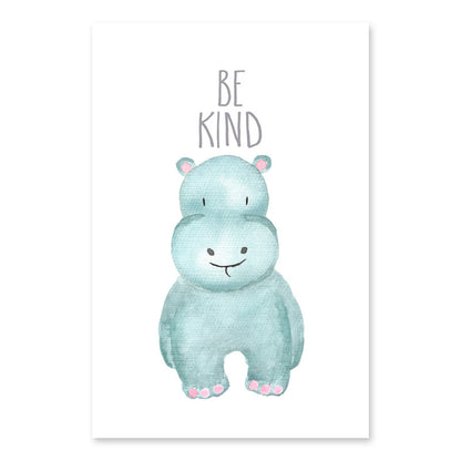 Quadro animali cartoon