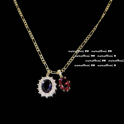 Collana Melograno rosso
