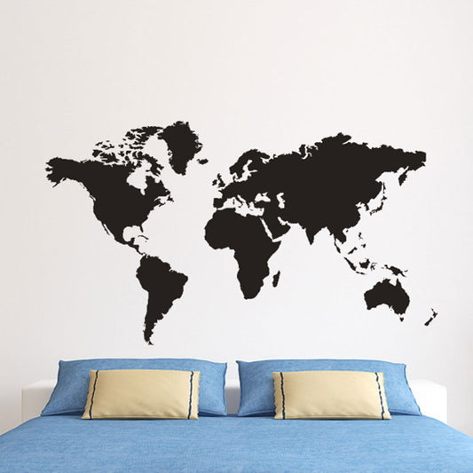 Adesivo murale Mappa del mondo